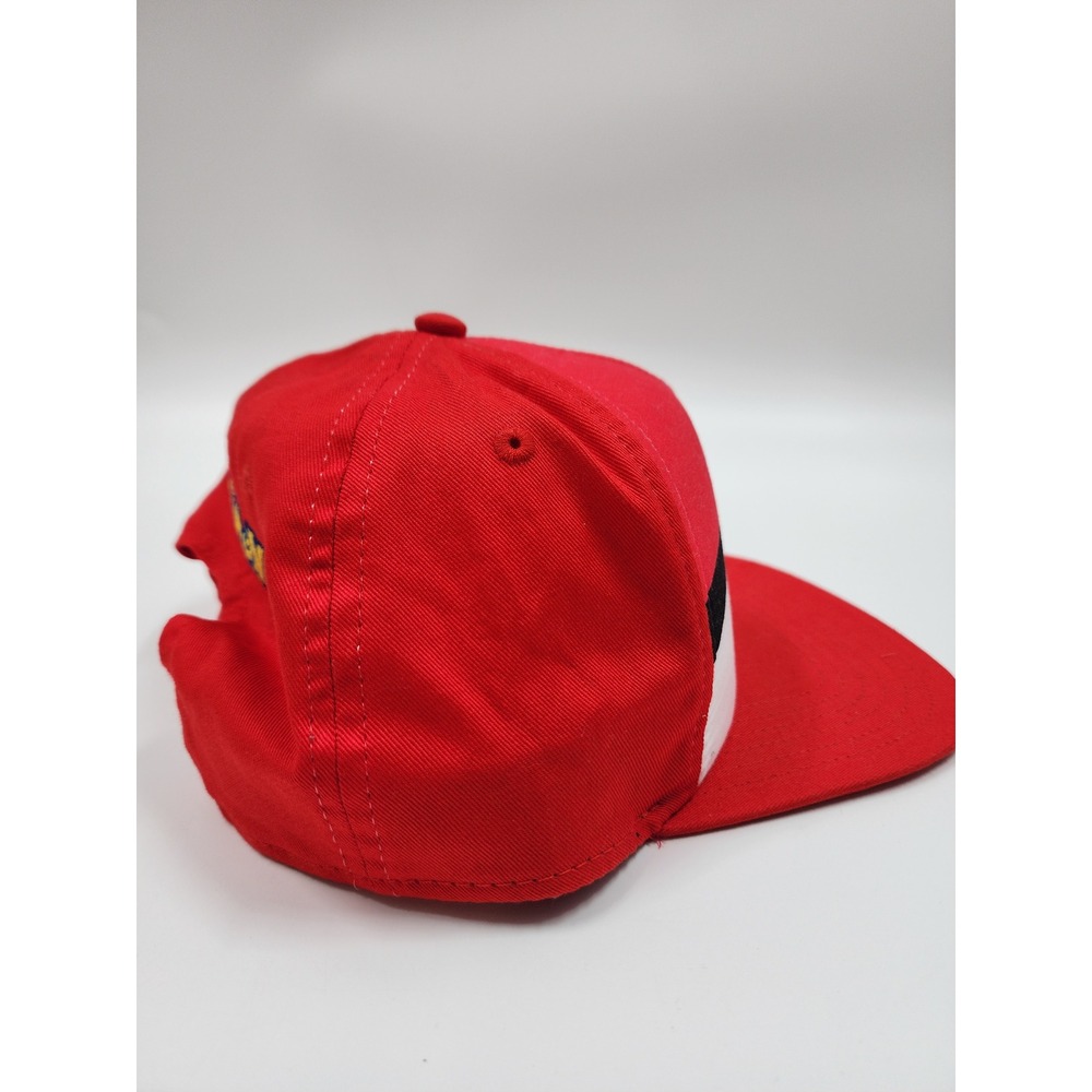 Pokemon Pokeball Snapback Hat Youth Red White Flat Brim Baseball Cap RN115665 - Picture 3 of 6